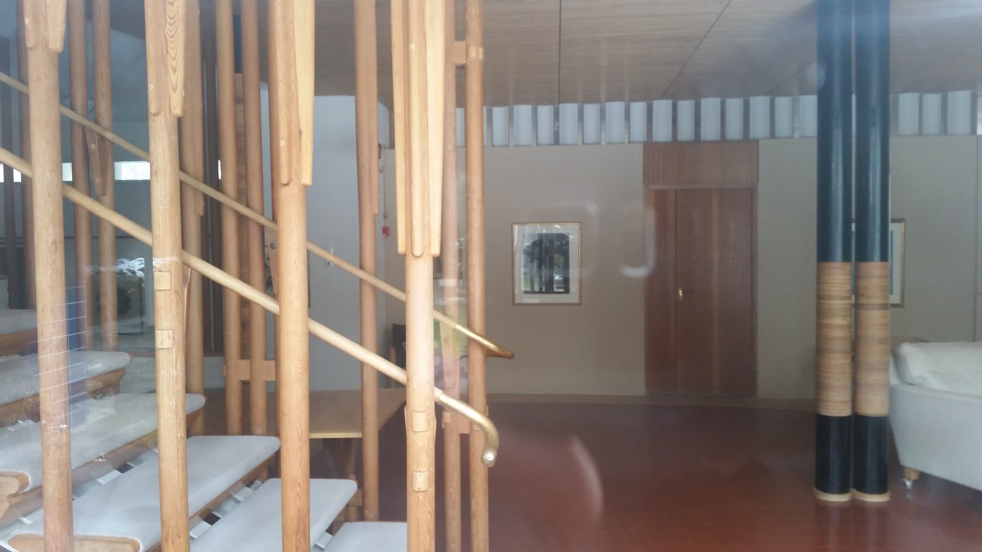 Escalera de la Villa Mairea, Alvar Aalto